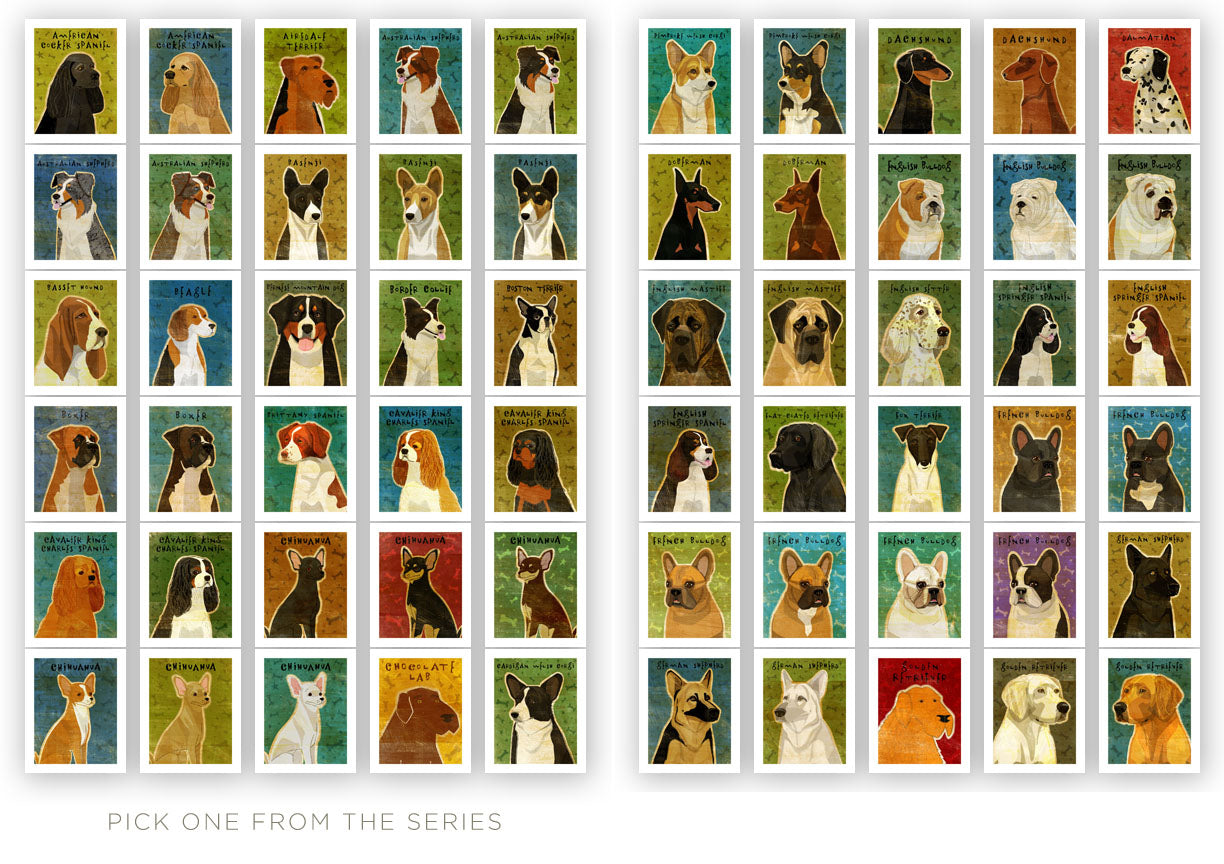 Personalize Your Pooch - Dog Art Block - Various Sizes