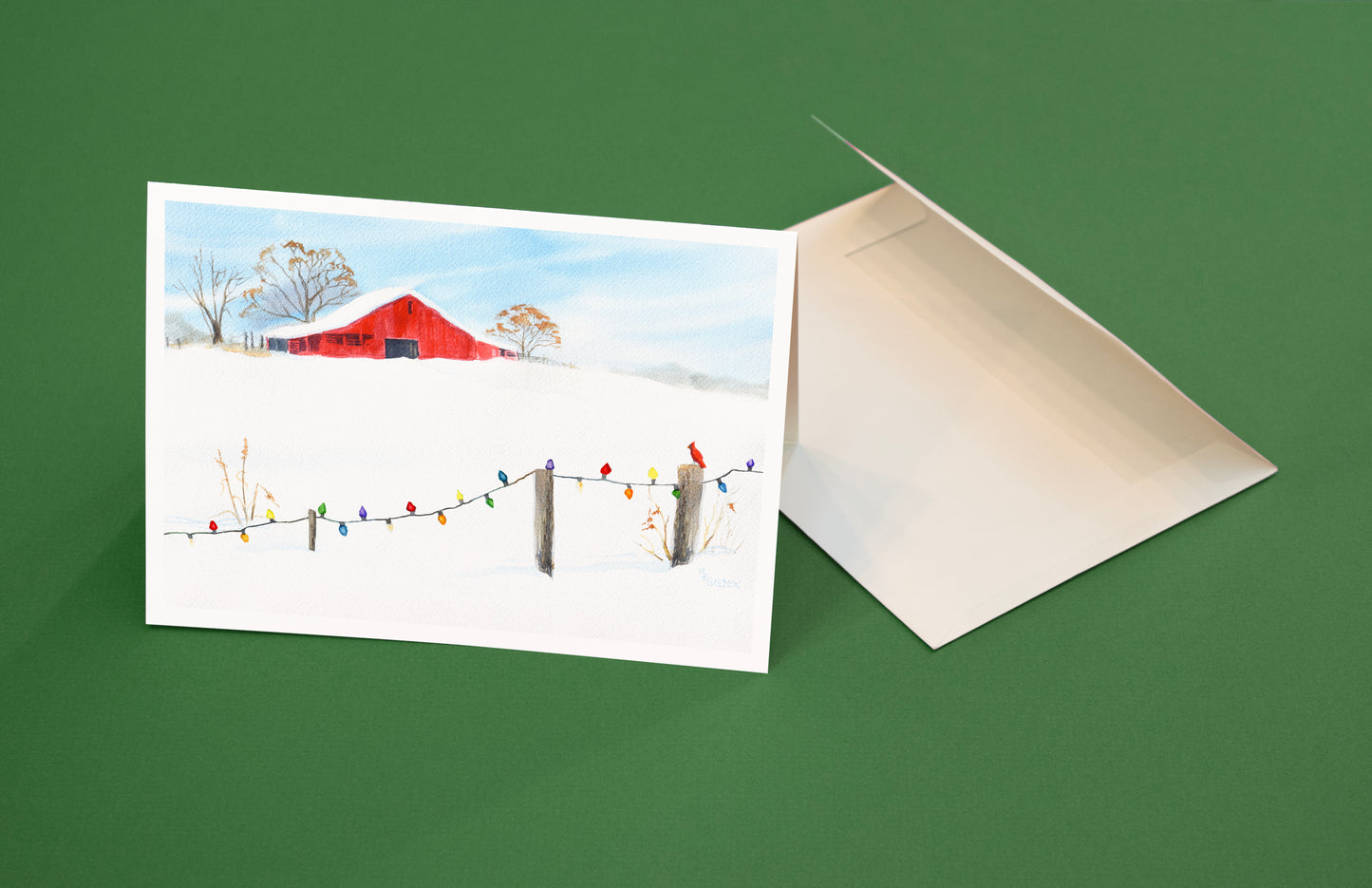 Christmas Barn Christmas Cards