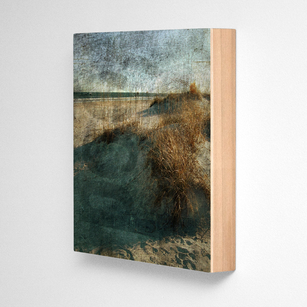 Wrightsville Dunes Photograph Art Block or Box
