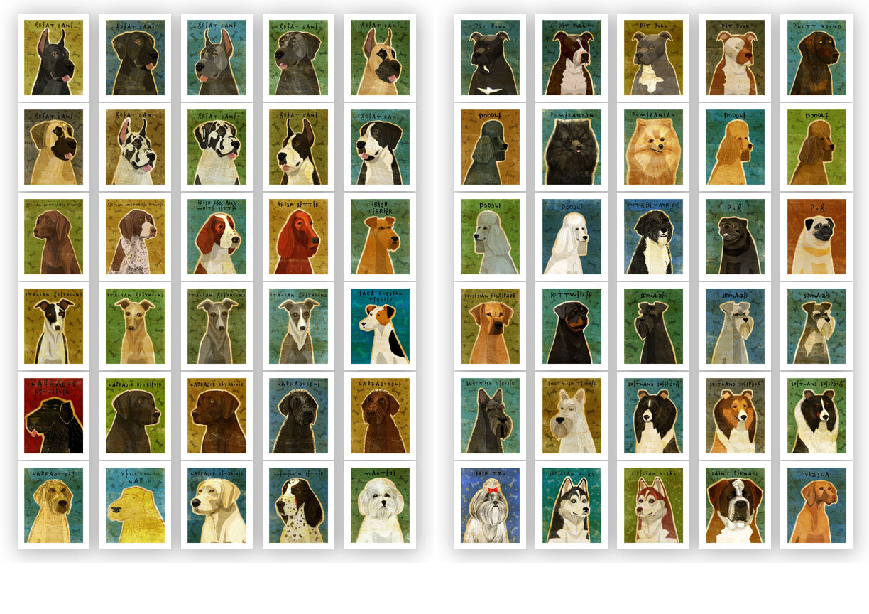 Personalize Your Pooch - Dog Art Block - Various Sizes