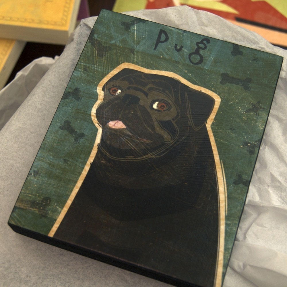 Personalize Your Pooch - Dog Art Block - Various Sizes
