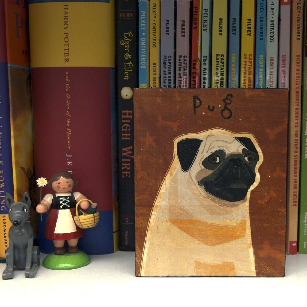 Personalize Your Pooch - Dog Art Block - Various Sizes