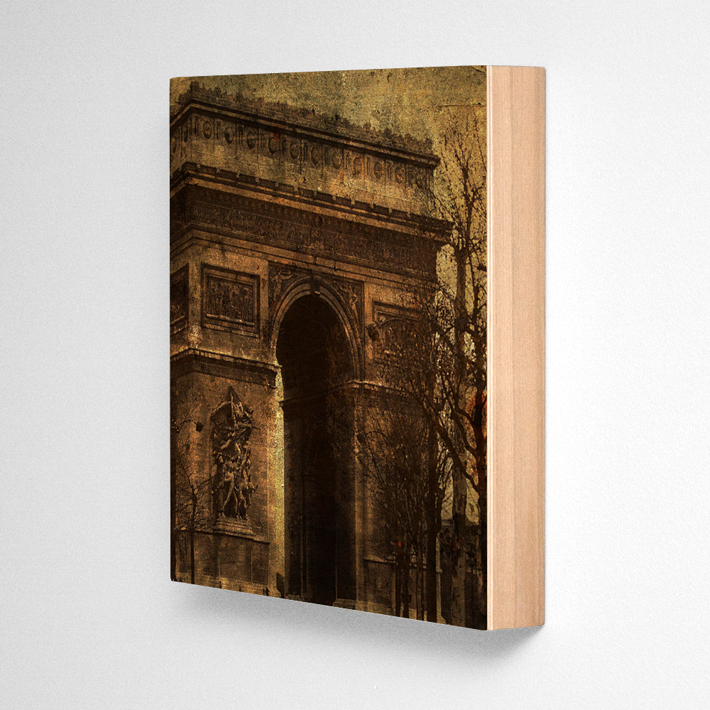 Arc de Triomphe Photograph Art Block or Box