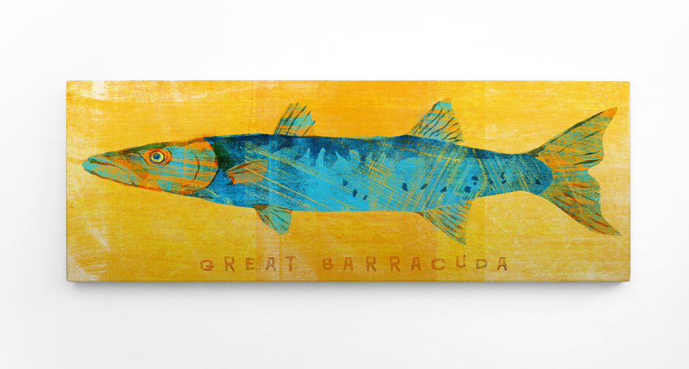 Saltwater Fish Art Block - Pick the Fish and Size