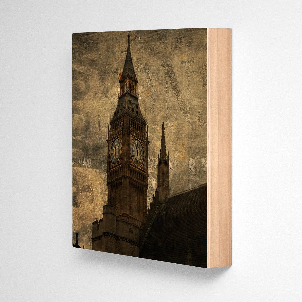 Big Ben Photograph Art Block or Box