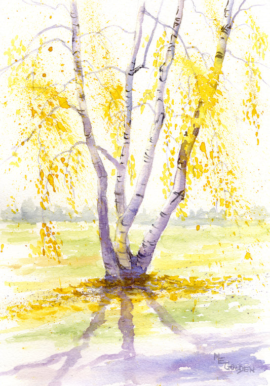 Birches Giclée Print