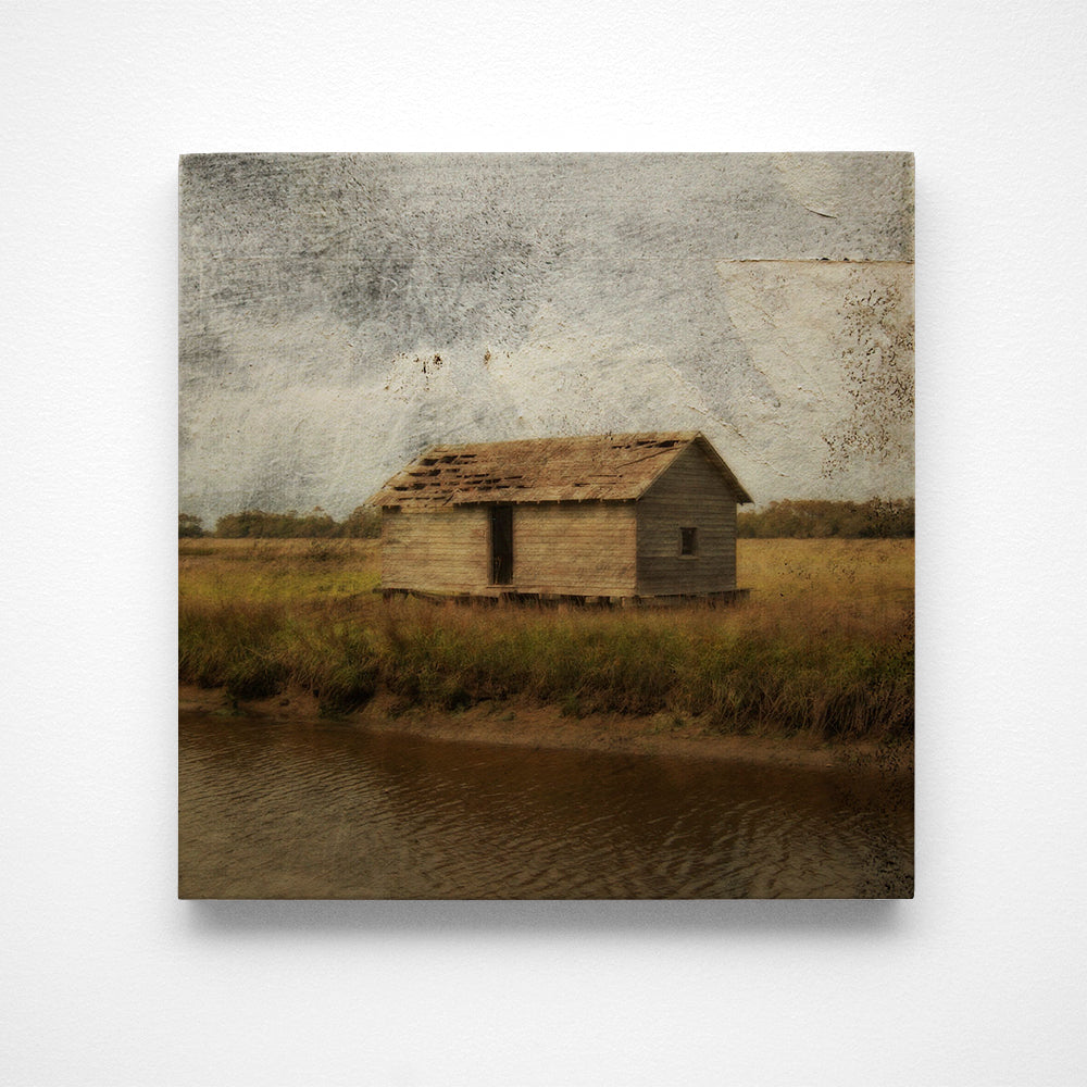 Boat House Photograph Art Block or Box