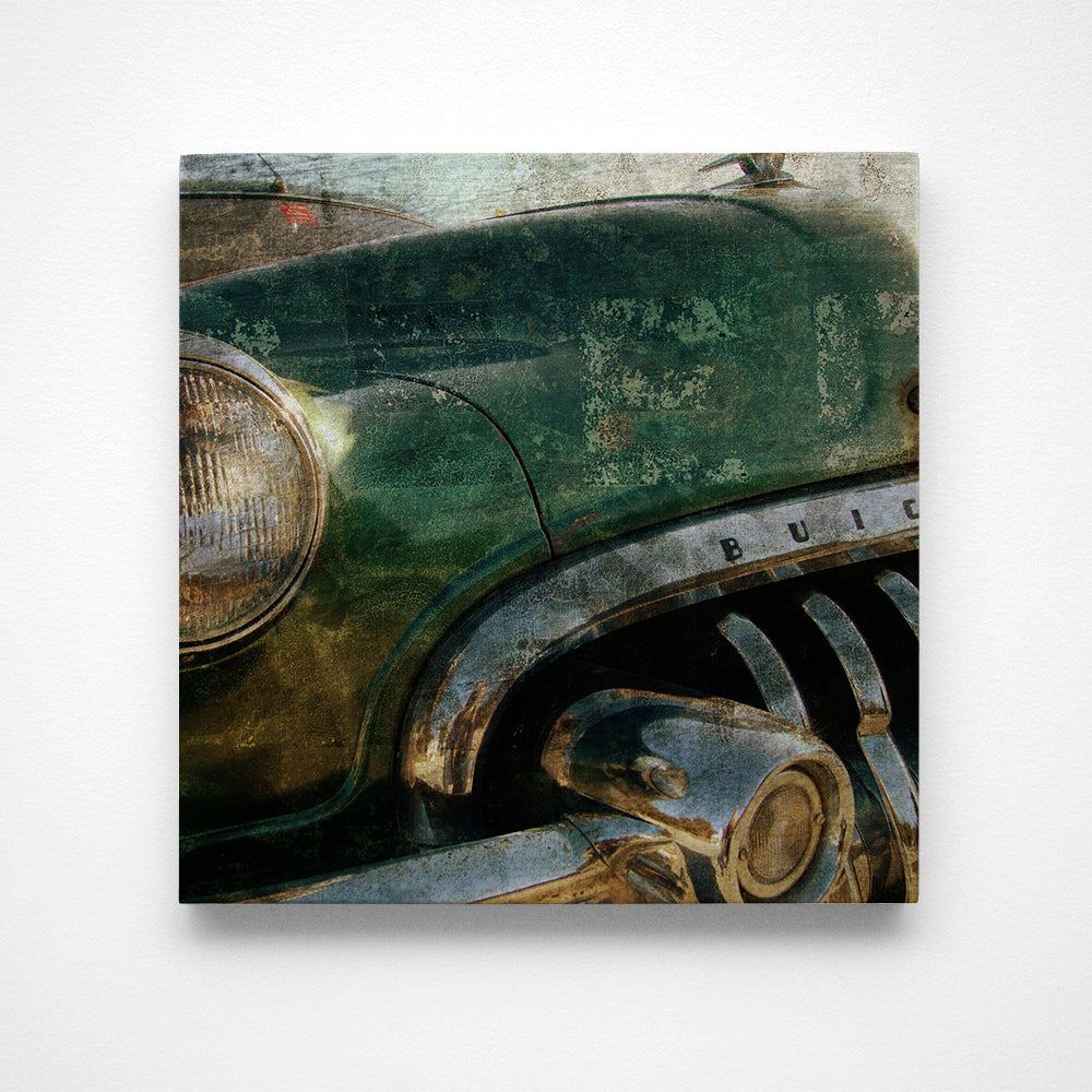 Buick Woody Photograph Art Block or Box