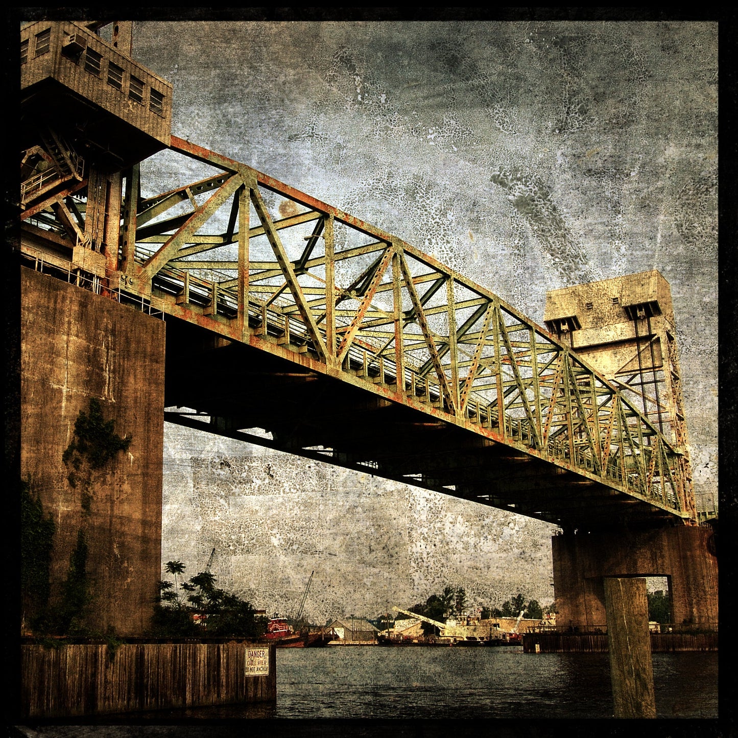 Cape Fear Bridge Photograph