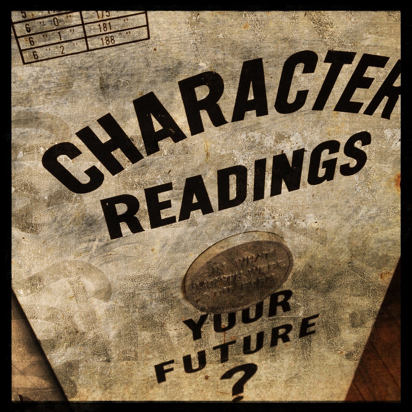 Character Readings Photograph