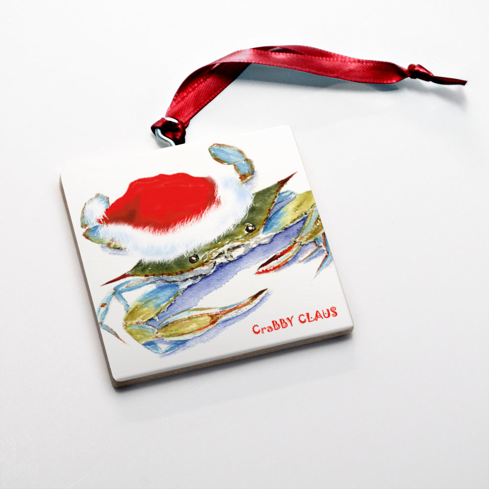 Golden Gallery Watercolor Christmas Ornament