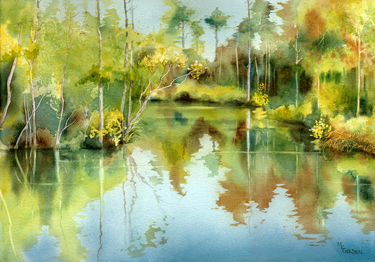 Forest Reflections Giclée Print