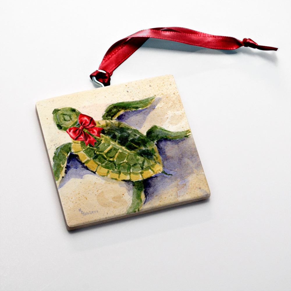 Golden Gallery Watercolor Christmas Ornament