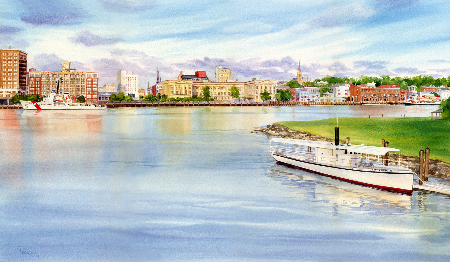 Heart of Wilmington Giclée Print