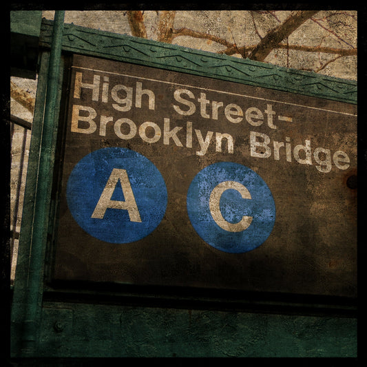 High St Brooklyn Bridge No. 2 Photograph