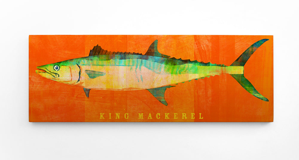 Saltwater Fish Art Block - Pick the Fish and Size