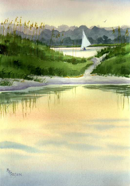 Masonboro Marsh Giclée Print