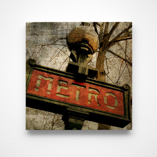 Metro No. 2 Photograph Art Block or Box