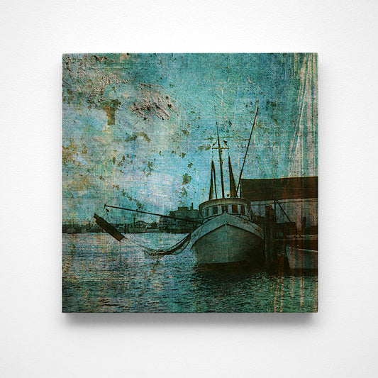 Morehead City June 66 Photograph Art Block or Box