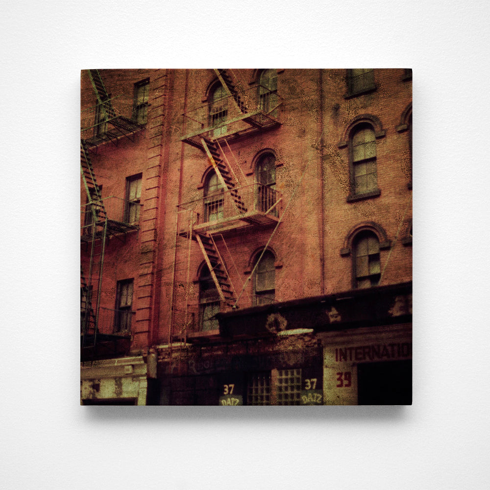 NY Windows No. 2 Photograph Art Block or Box