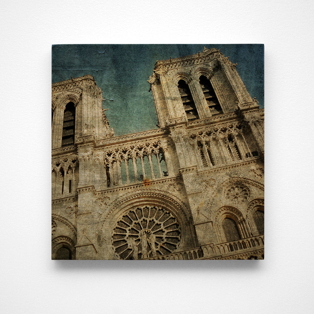 Notre Dame No. 1 Photograph Art Block or Box