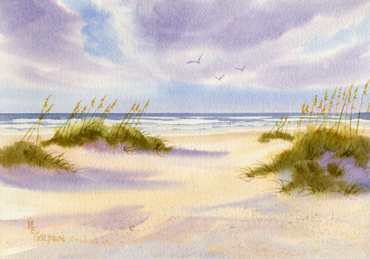 Ocracoke Dunes 4 Giclée Print