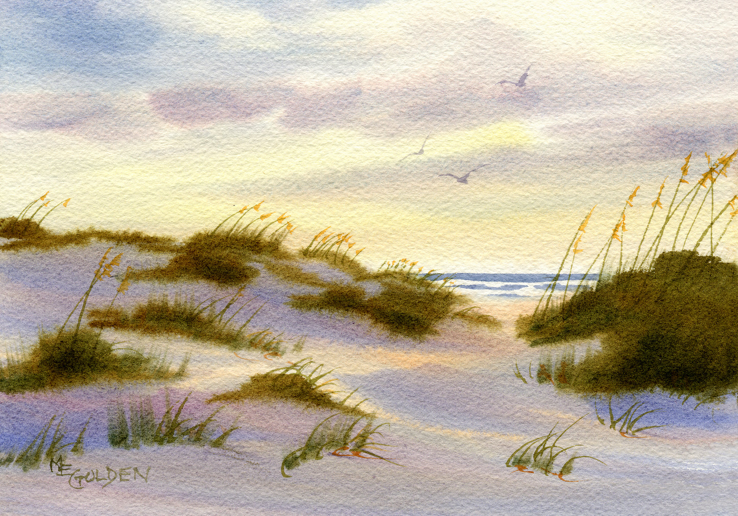 Ocracoke Dunes 5 Giclée Print