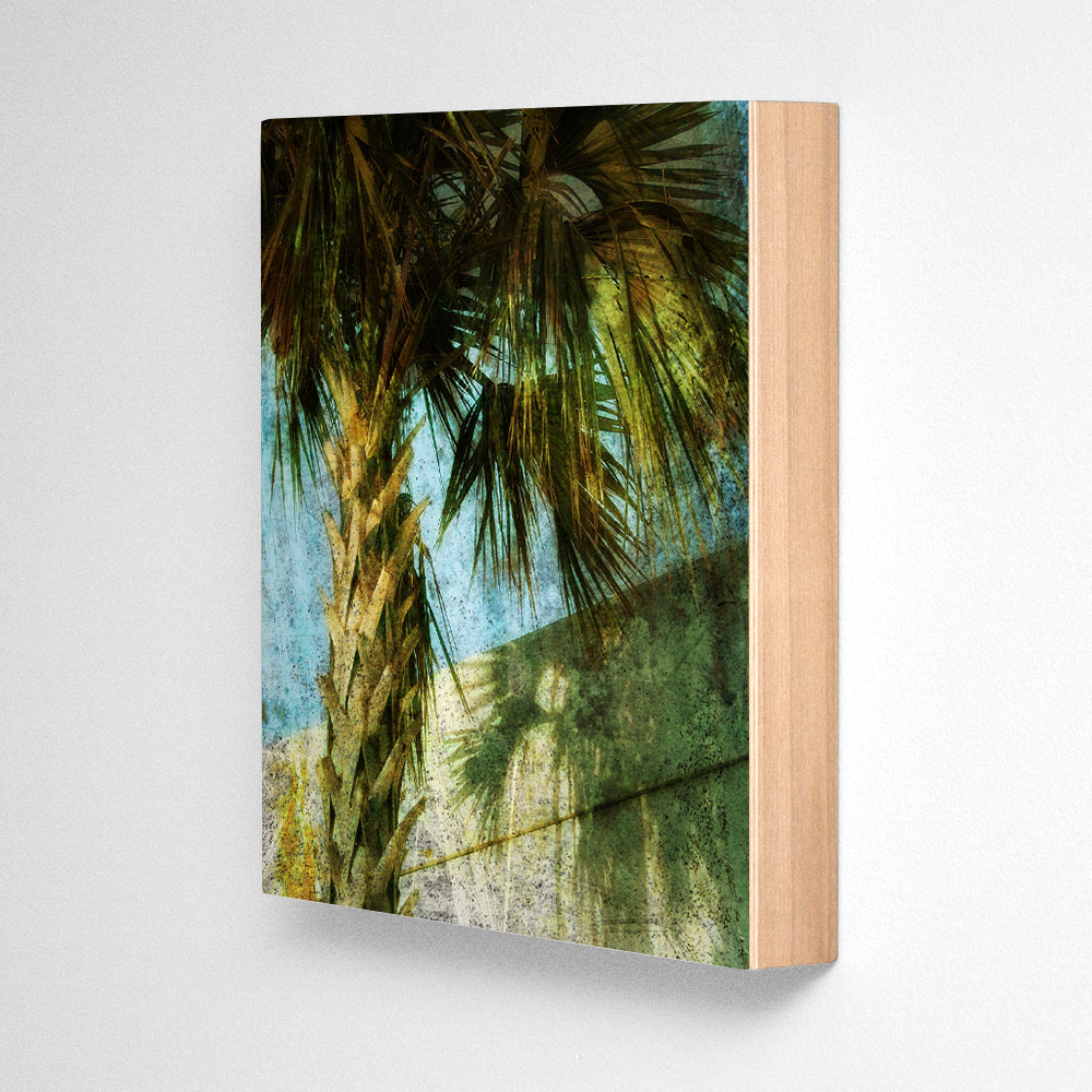 Palm No. 2 Photograph Art Block or Box