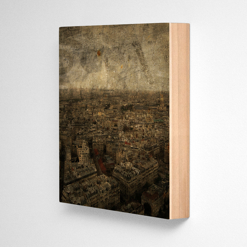 Paris Skyline No. 4 Photograph Art Block or Box