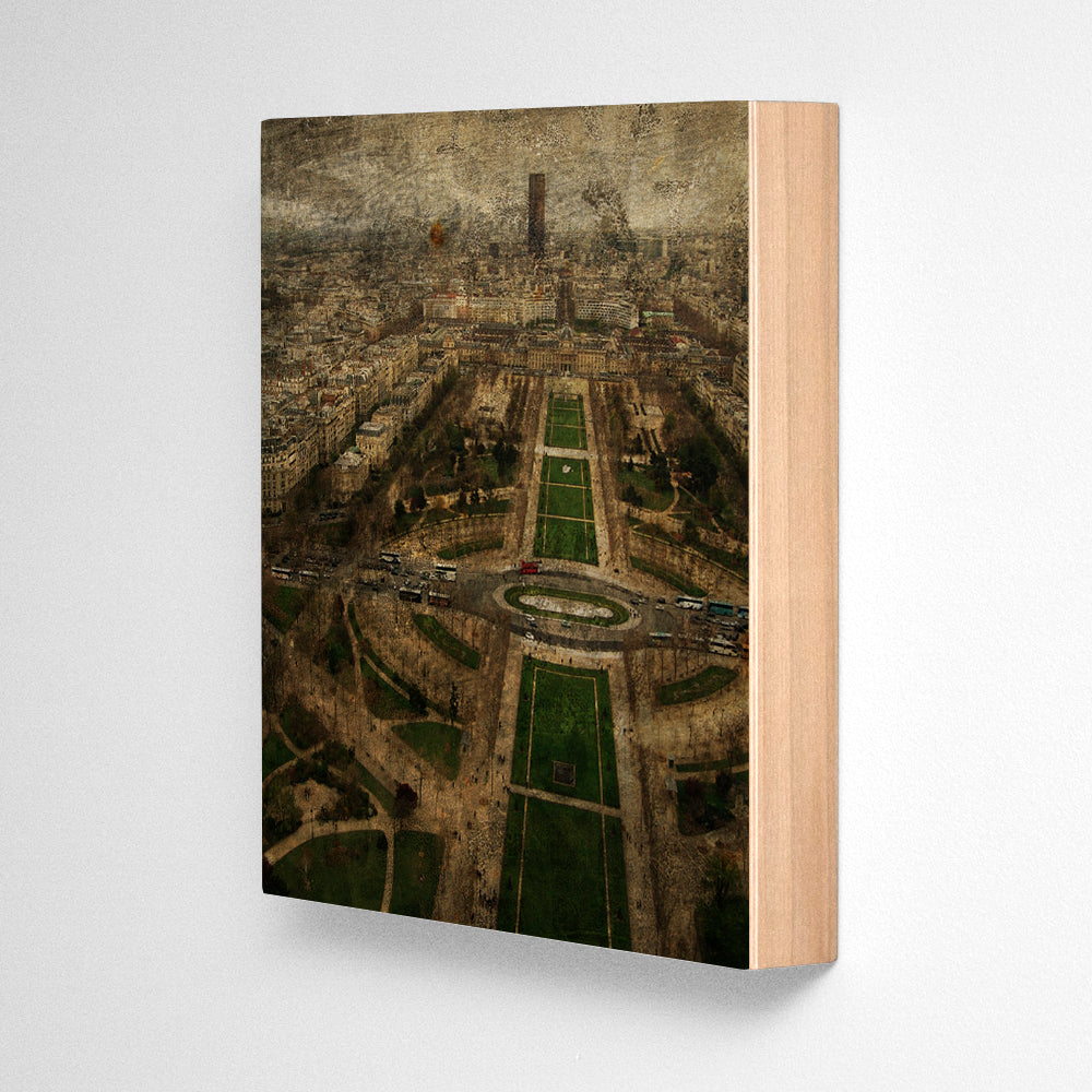 Paris Skyline No. 5 Photograph Art Block or Box