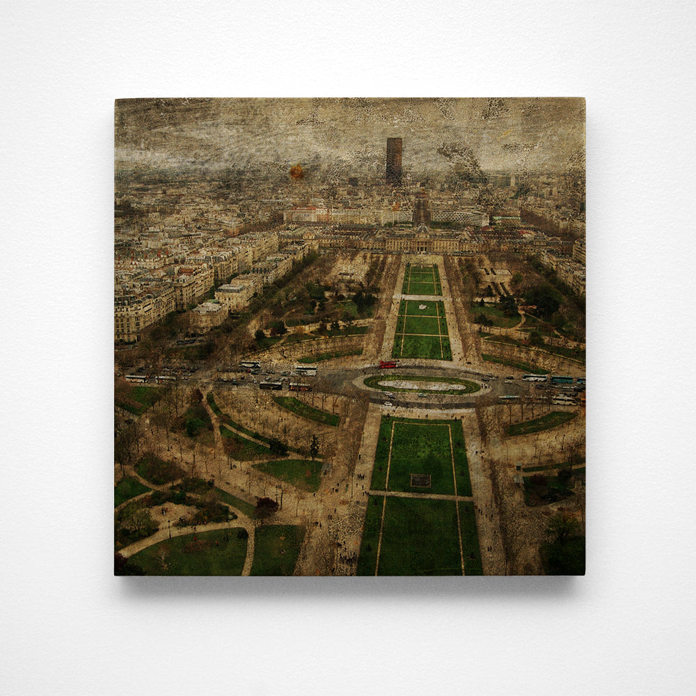 Paris Skyline No. 5 Photograph Art Block or Box