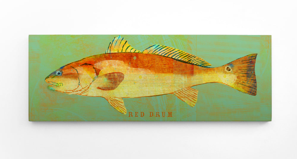 Saltwater Fish Art Block - Pick the Fish and Size