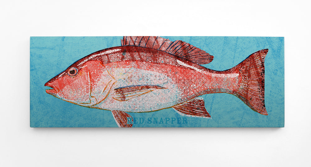 Saltwater Fish Art Block - Pick the Fish and Size