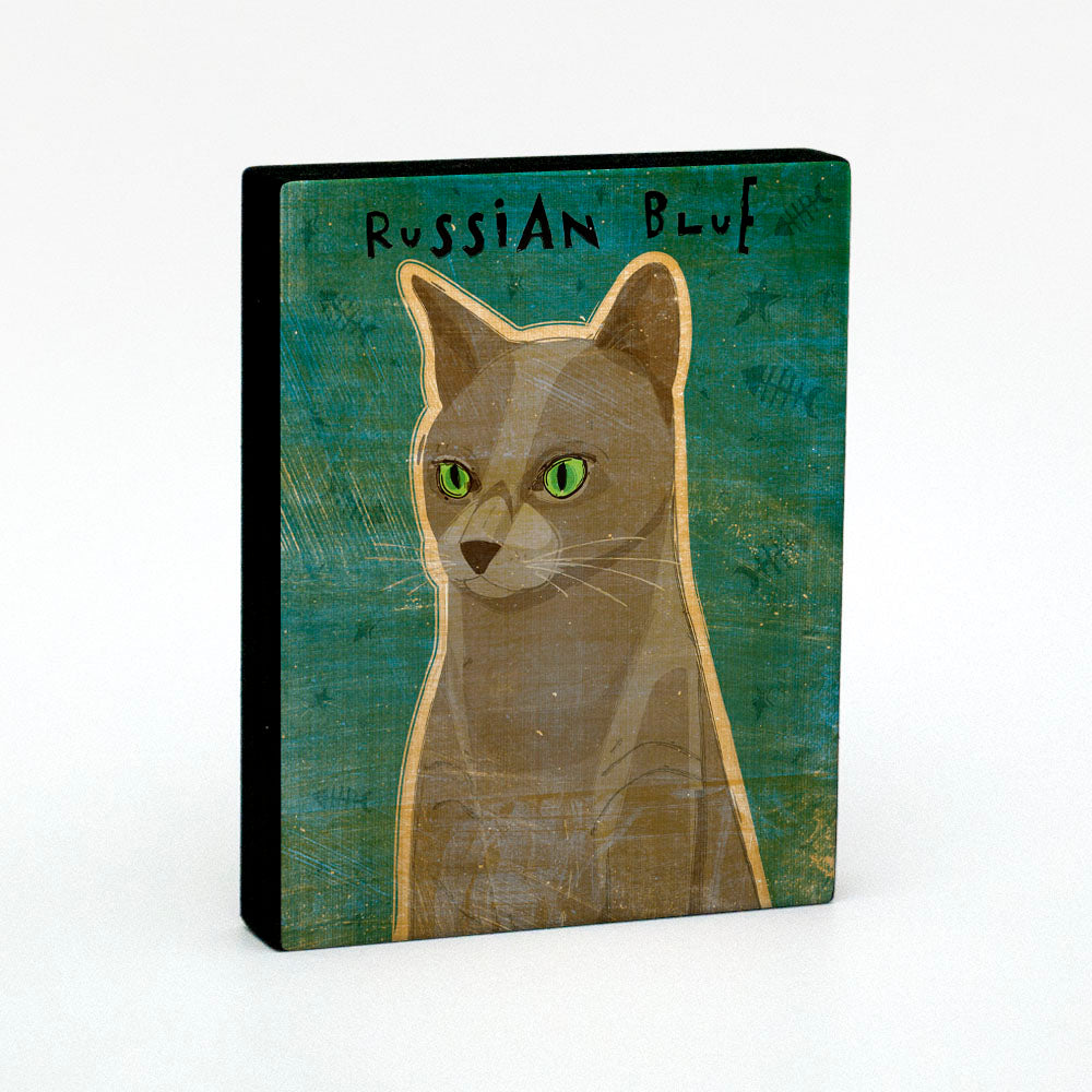 John W. Golden Cat Art Block - Pick the Print - 4 in x 5 in