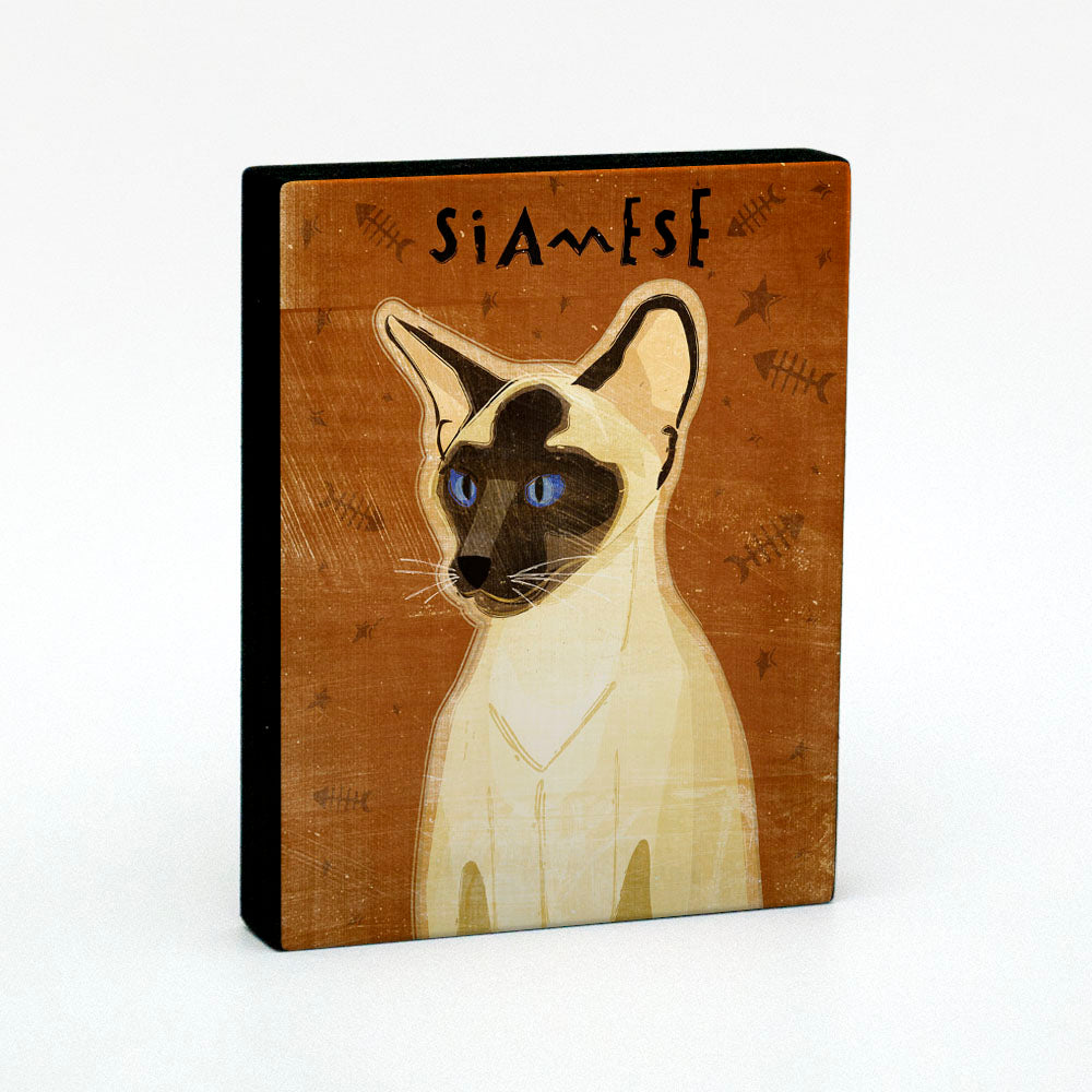 John W. Golden Cat Art Block - Pick the Print - 4 in x 5 in