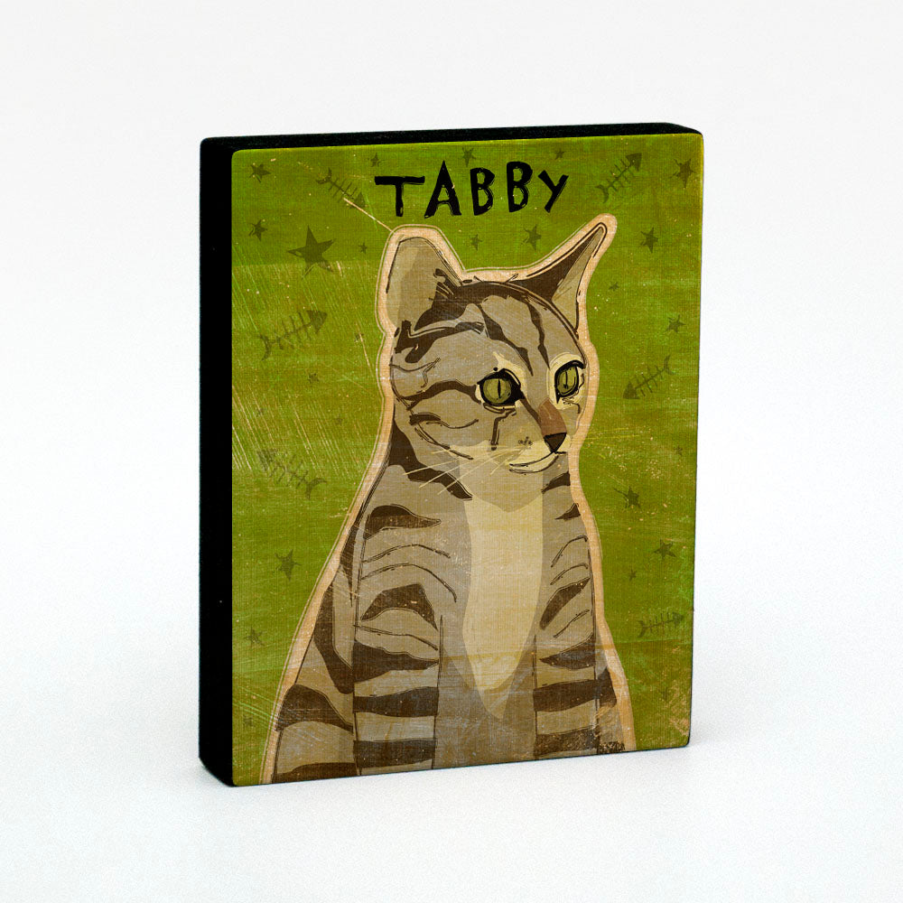 John W. Golden Cat Art Block - Pick the Print - 4 in x 5 in