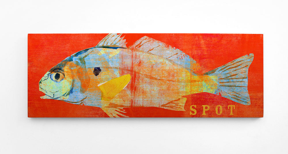 Saltwater Fish Art Block - Pick the Fish and Size