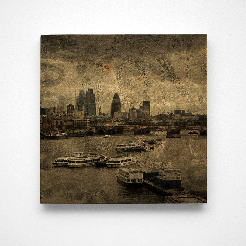 Thames No. 1 Photograph Art Block or Box