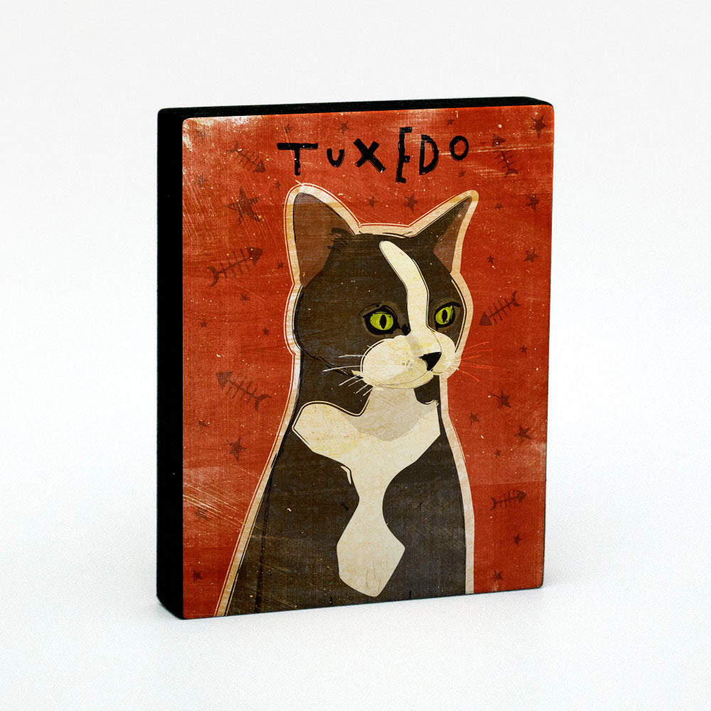 John W. Golden Cat Art Block - Pick the Print - 4 in x 5 in