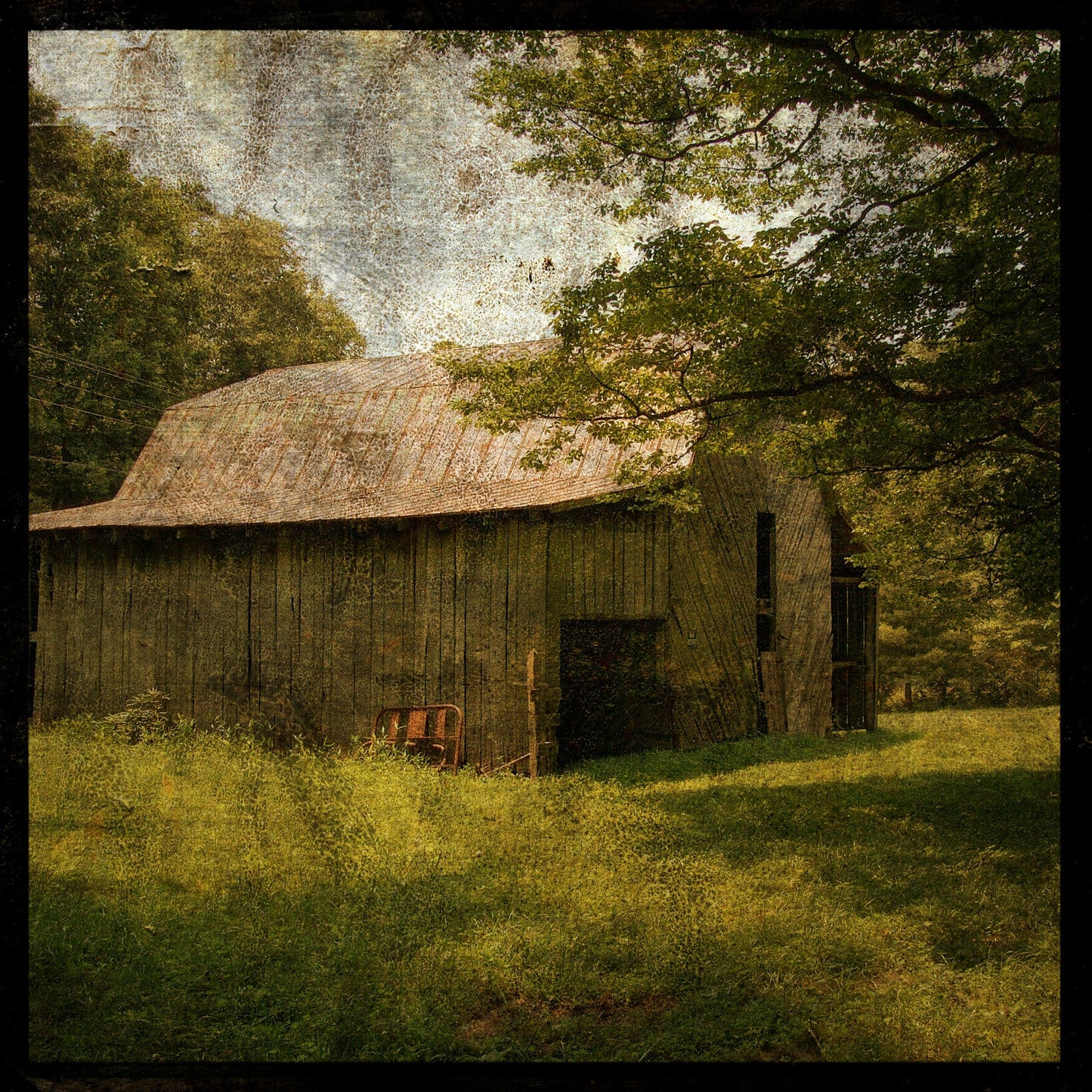 Valle Crucis Barn Photograph