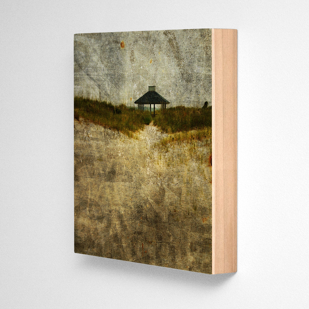 Wrightsville Beach Gazeebo Photograph Art Block or Box