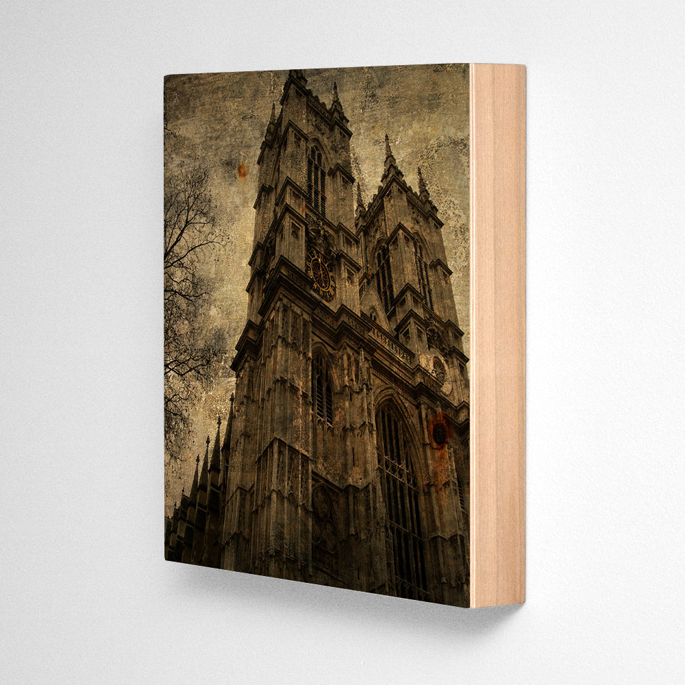 Westminster Abbey Photograph Art Block or Box