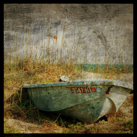 Blue Boat South Topsail Photograph