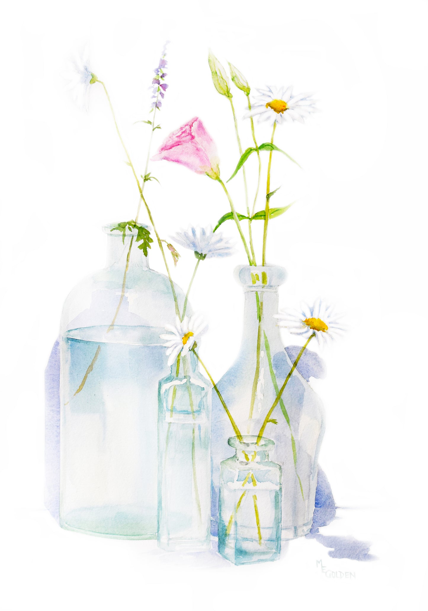 Bottles of Light Giclée Print