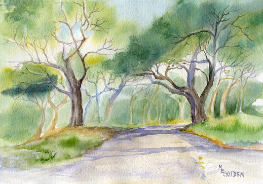 Federal Road Giclée Print