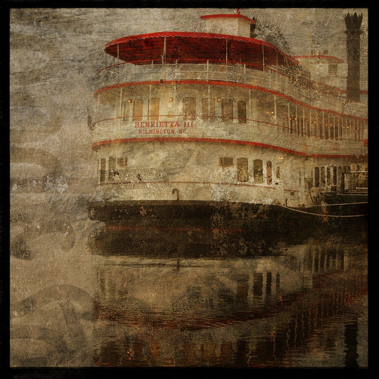 Foggy River Queen Photograph