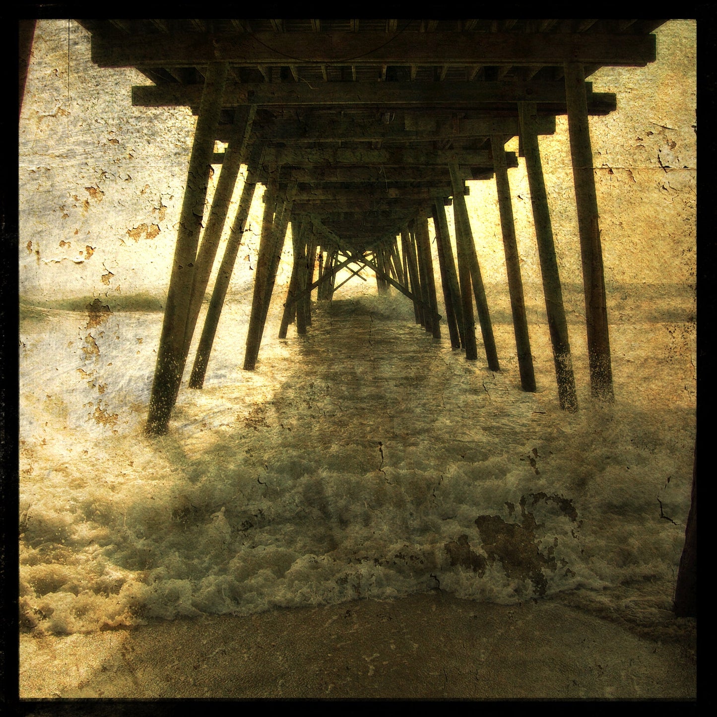 Pier Break No. 2 Photograph