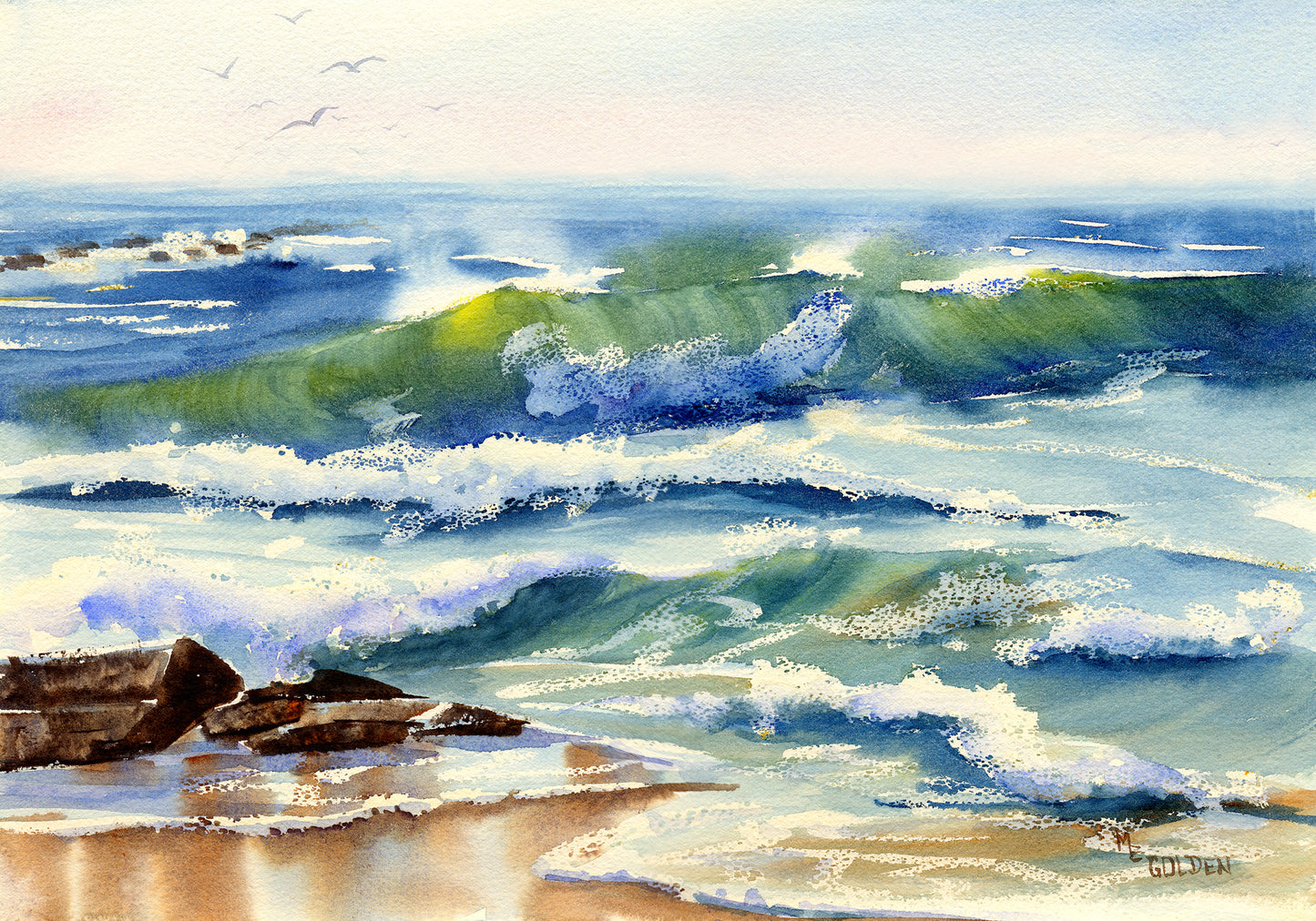 Seaspray Giclée Print