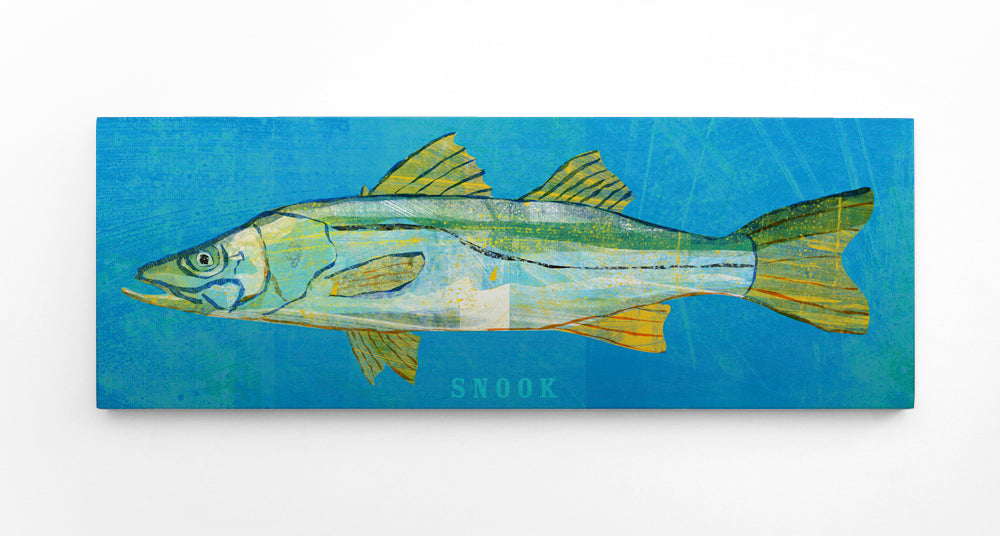 Saltwater Fish Art Block - Pick the Fish and Size