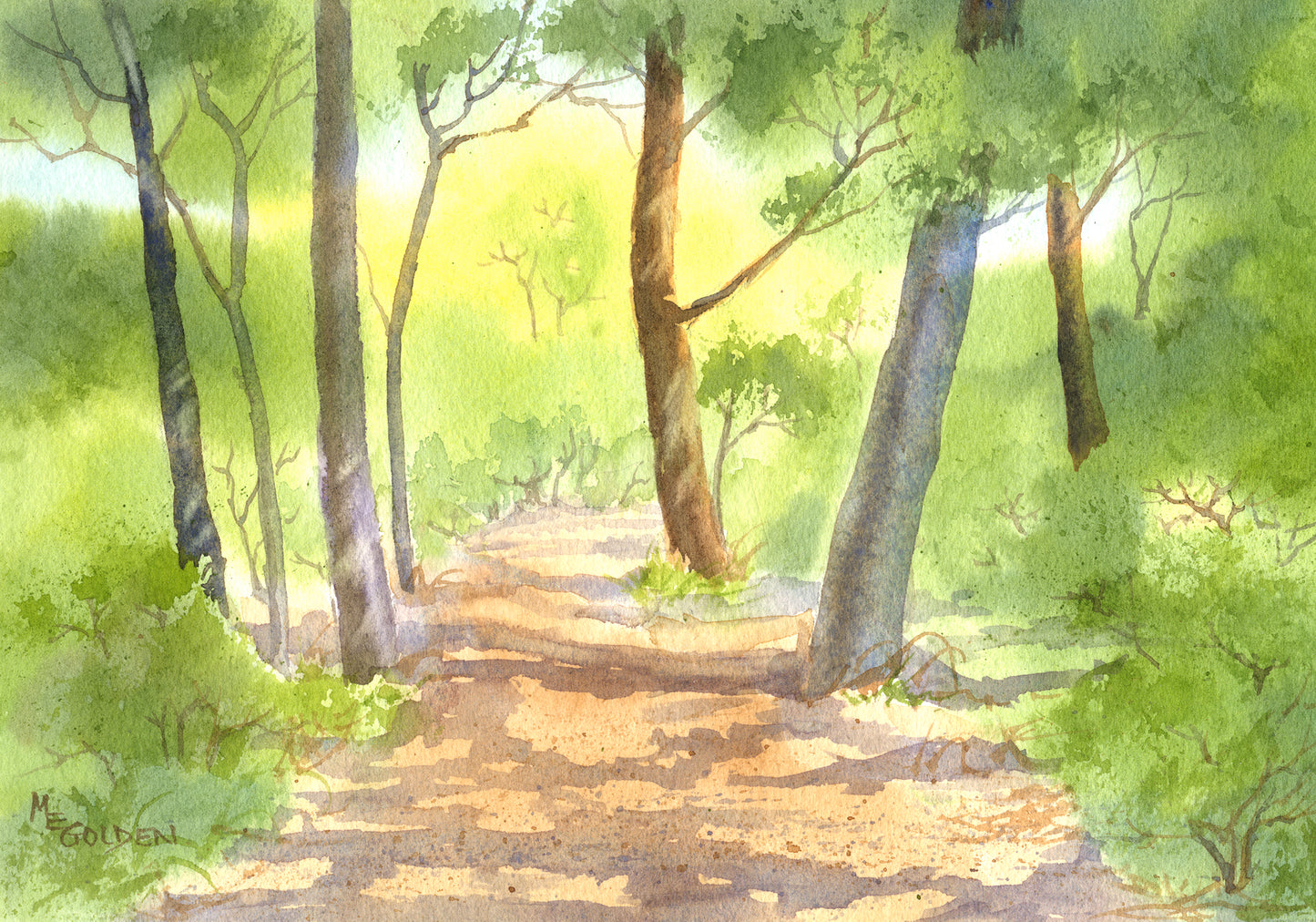 Spring Path Giclée Print